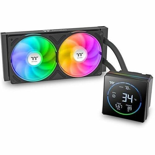 Thermaltake CL-W469-PL12SW-A Processor/Case Fans Thermaltake Th240-s V3 Argb Sync Cooling Fan/radiator/water Block/pump - 9.45" Maximum Fan Diameter  Clw469pl12swa 840480305925