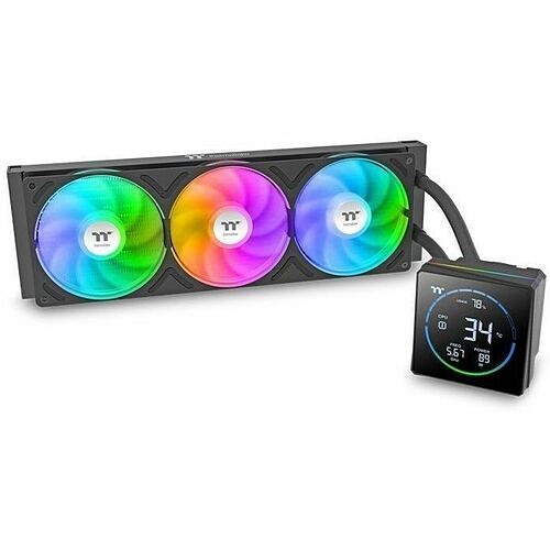 Thermaltake CL-W470-PL12SW-A Processor/Case Fans Thermaltake Th360-s V3 Argb Sync Cooling Fan/radiator/water Block/pump - 14.17" Maximum Fan Diameter Clw470pl12swa 840480305932