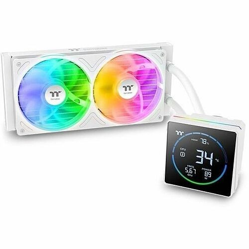 Thermaltake CL-W471-PL12SW-A Processor/Case Fans Thermaltake Th240-s V3 Argb Sync Snow Edition Cooling Fan/radiator/water Block/pump - 9.45" Maximum  Clw471pl12swa 840480305949