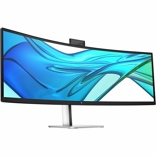Hp B7GV8AA#ABA Monitors Hp 549pm 49" Class Webcam Dual Quad Hd (dqhd) Curved Screen Led Monitor - 32:9 - 49" Viewable - Vert B7gv8aaaba 198990299303
