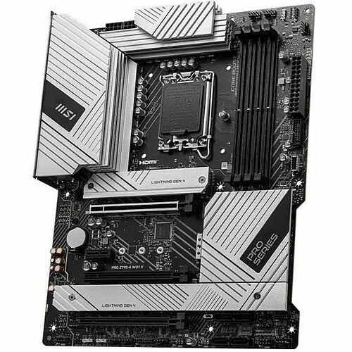 Msi PROZ790AWIIFII Motherboards Msi Z790-a Wifi Ii Gaming Desktop Motherboard - Intel Z790 Chipset - Socket Lga-1700 - Atx - Pentium 824142446843