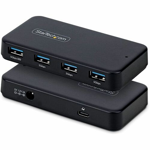 Startech ST4300USB3V2-NA USB/Firewire Adapters Startech 4-port Usb-a Hub, 5gbps, Self-powered, 2-in-1 Usb-c And Usb-a Host Cable, 1x Bc 1.2 Chargin St4300usb3v2na 065030925181