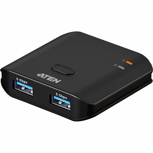 Aten US4322 USB/Firewire Adapters Aten Essential 2 X 2 Usb 3.2 Gen 1 Sharing Switch - Usb 3.2 (gen 1) Type A - 640 Mb/s - Desktop, Not 672792017797