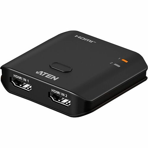 Aten VS5821 VGA Switchboxes Aten 2-port 8k Hdmi Switch - 7680 X 4320 - 8k, 4k - 2 X 1 - Notebook, Projector, Set-top Box, Gaming 672792017896