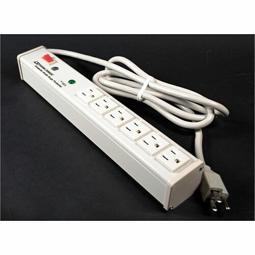 Middle Atlantic M6BZ Surge Protectors Wiremold Perma Power 6-outlet Surge Suppressor/protector - 6 X Nema 5-15r - 120 V Input - 5.9 Ft (m6 786776043143