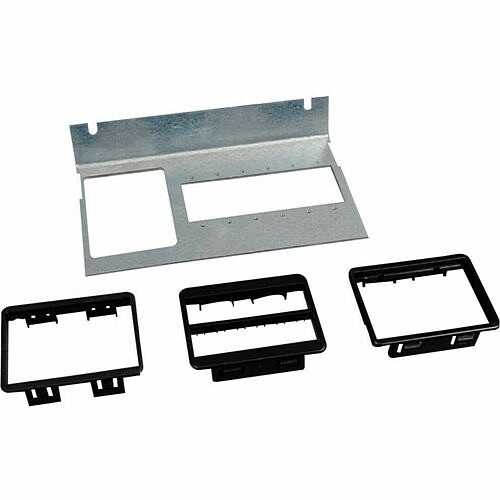 Middle Atlantic C8005P-MAAP-6A Faceplates & Mounting Boxes Wiremold Ac Series Internal Audio/video Plate - Gray - Die-cast Zinc (c8005p-maap-6a) C8005pmaap6a 786564074205