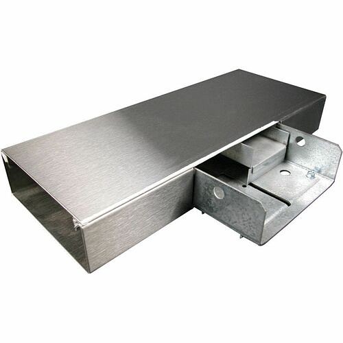 Middle Atlantic S4015D Cable Management Wiremold S4000 Divided Tee Fitting - Tee Fitting - Stainless Steel (s4015d) 786776512410