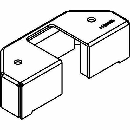 Middle Atlantic 5PTHA Cable Management Wiremold Evolution 6at Series Bottom Housing Assembly - Bottom Housing Assembly - 1 Pack (5ptha) 786564060284