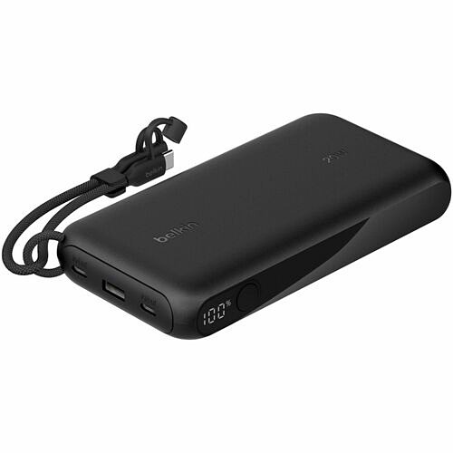 Belkin BPB028FQBK Power Banks Belkin Boostcharge Power Bank 20k With Display - For Smartphone, Tablet Pc, Iphone, Ipad, Airpod, Us 745883916207