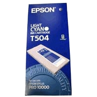 Epson T504011 Toners & Ink Cartridges Ink Cartridge - Light Cyan - For Styluspro 10000/10600 (t504011) 010343834361