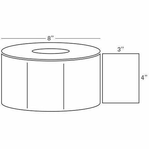 Wasp 633808402990 Labels Wasp Wpl606 Quad Pack Label - 4" Width X 3" Length - 4 Roll (633808402990) 633808402990
