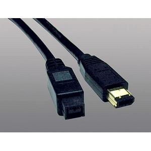 Black Tripp Lite F017-010 10 ft M/M Fire Wire Cable