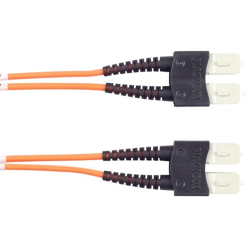 Black Box EFN110-015M-SCSC Cables Om1 62.5/125 Multimode Fiber Optic Patch Cable - Ofnr Pvc, Sc To Sc, Orange, 15- (efn110-015m-scsc) Efn110015mscsc 641676281555