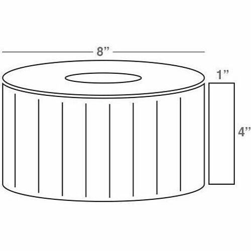 Wasp 633808402860 Labels Wasp Thermal Transfer Labels 4.0 X 1.0 - 8 Od Outside Diameter. 3 Standard Core. (633808402860) 633808402860