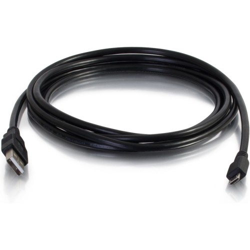 C2g 27395 Cables C2g 15ft Usb 2.0 A To Micro-usb B Cable - Usb Cable - Phone Charging Cable - Connect And Charge Or T 757120273950
