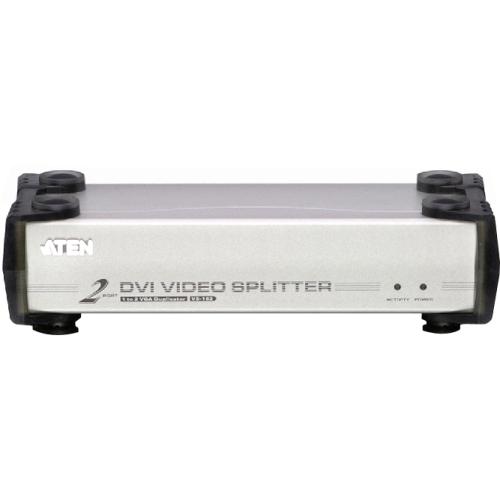 Aten VS162 VGA Switchboxes Aten Vs162 2-port Dvi Vga Splitter-taa Compliant - 3 X Dvi-i Monitor - 1600 X 1200 672792111112