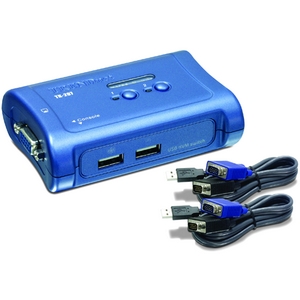 Trendnet TK-207K KVM Switchboxes 2-port Usb Kvm Switch Kit Tk207k 013039039163