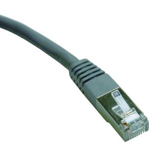 Eaton N105-100-GY Cables Eaton Tripp Lite Series Cat5e 350 Mhz Molded Shielded (stp) Ethernet Cable (rj45 M/m), Poe, Gray, 10 N105100gy 042111614653