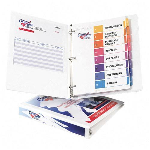 Avery Dennison 05711 Binders Economy Reference View Binder AVE05711 077711057111