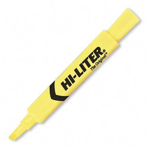 Avery Dennison 07742 Pens/Markers/Highlighters Hi-liter Desk Style Highlighter AVE07742 071709077426