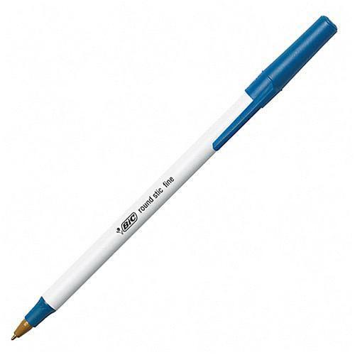 Bic GSF11BLU Pens/Markers/Highlighters Round Stic Pen BICGSF11BE 070330201309