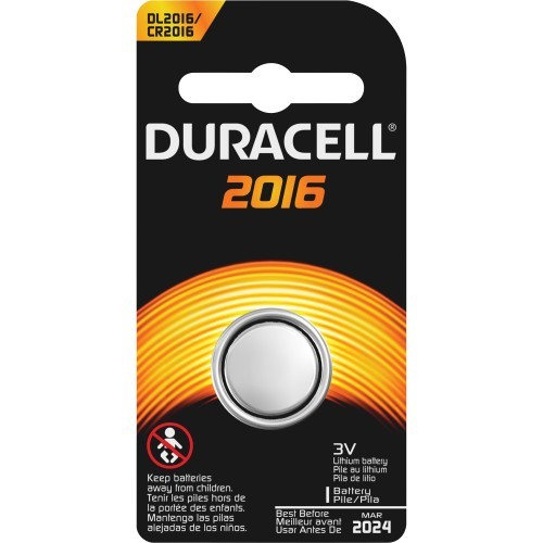 Duracell DL2016BPK Uncategorized Lithium Coin Batteries With Bitterant, 2016 (dl2016bpk) (durdl2016bpk) DURDL2016BPK 00041333661759