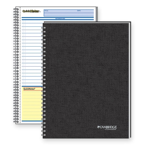 Mead 06096 Pads & Notebooks Quicknotes 1-subject Notebook MEA06096 043100060963