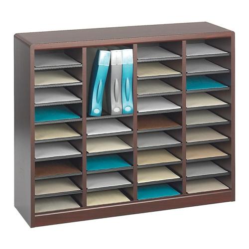 Safco 9321MH Racks & Organizers E-z Stor Wood Literature Organizers SAF9321MH 630595494306