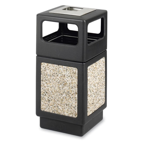 Safco 9473NC Wastebaskets & Trash Cans Ash Urn Side Open Receptacle SAF9473NC 073555978704