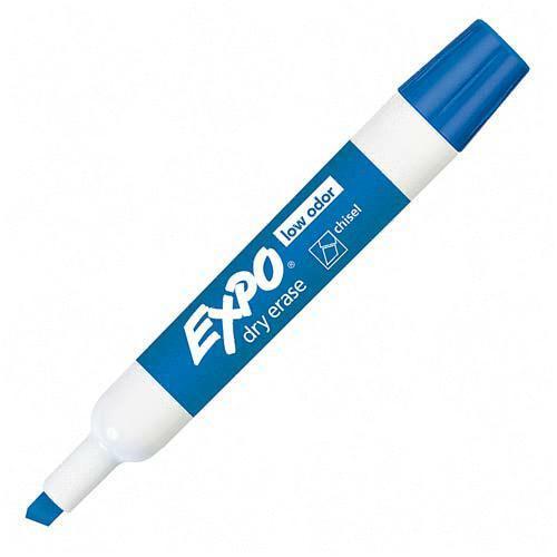  Paper Mate Low Odour Whiteboard Markers, Chisel Tip