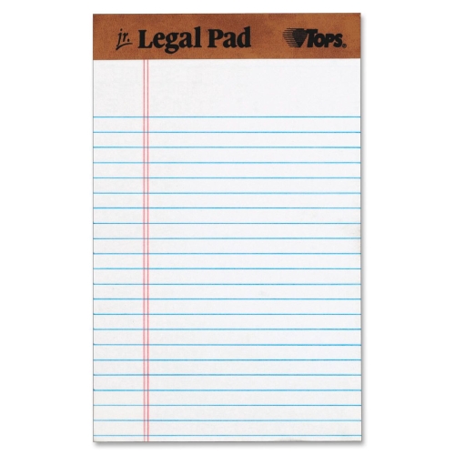 Tops 7500 Pads & Notebooks The Legal Pad Ruled Perforated TOP7500 636123707122