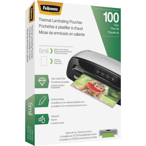 Buy&nbsp;Fellowes&nbsp;5743501&nbsp;Lamination Sheets & Cartridges