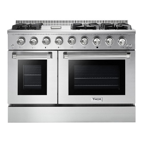 Thor Kitchen HRG4808ULP Uncategorized Thor 48" Professional Lp Gas Range, Stainless Steel 
