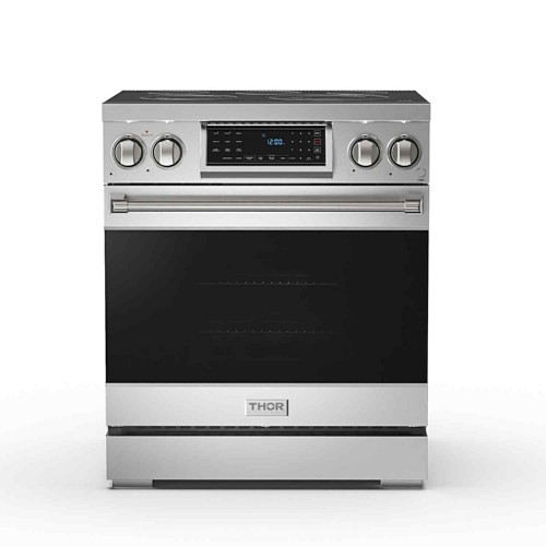 Thor Kitchen RSE30 Uncategorized Thor 30" Gordon Ramsay Electric Range, Stainless Steel 850058622675