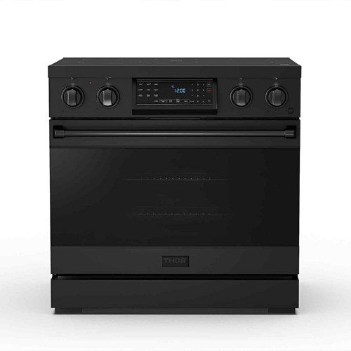 Thor Kitchen RSE36B Uncategorized Thor 36" Gordon Ramsay Electric Range, Black 850058622705