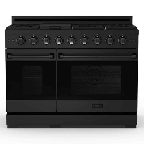 Thor Kitchen RSG48EB Uncategorized Thor 48" Gordon Ramsay Gas Range, Black 810172221130
