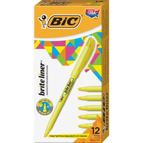 Specials&nbsp;Bic&nbsp;BL11YEL&nbsp;Pens/Markers/Highlighters