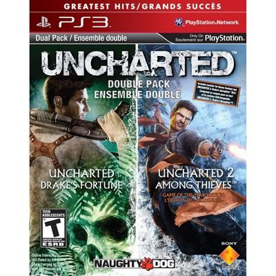 Sony 98375 Uncategorized Ps3 Uncharted 1 And 2 Dual Pack (98375) 711719837527