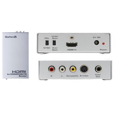 Gefen HDMI2COMPSVIDN Video Capturing Cards Gefen Hdmi To Composite Scaler - Functions: Video Scaling - 1920 X 1080 - Ntsc, Pal - Usb - Audio Li 845344057309