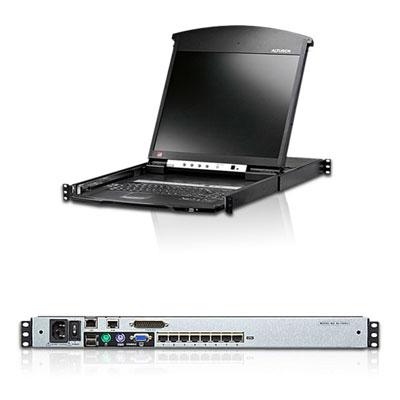 Aten KL1508AIMUKIT Uncategorized Kl1508ai Dual Rail Lcd Kvm Switch (kl1508aimukit) 881317511126