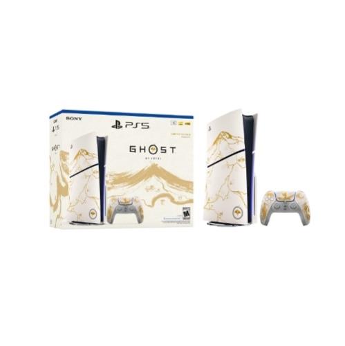 Sony 1000048420 Gaming Consoles Sony Playstation 5 Console - Ghost Of Y?tei Gold Limited Edition Bundle - Hdmi - Usb (1000048420) 711719599807