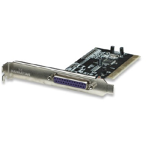Manhattan 158220 Serial/Parallel Adapters Manhattan Parallel Pci Card With 1 External Db25 Port - Compatible With Isa Parallel Port Addresses  766623158220