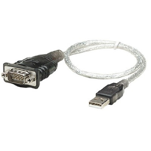 Manhattan 205153 Cables Manhattan Usb To Serial Converter - 1.48 Ft Serial/usb Data Transfer Cable For Modem, Camera, Label/ 766623205153