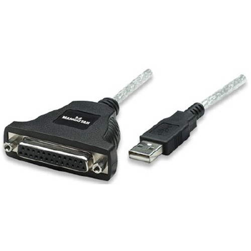 Manhattan 336581 Cables Manhattan Full Speed Usb To Parallel Printer Converter - 5.91 Ft Parallel/usb Data Transfer Cable Fo 766623336581