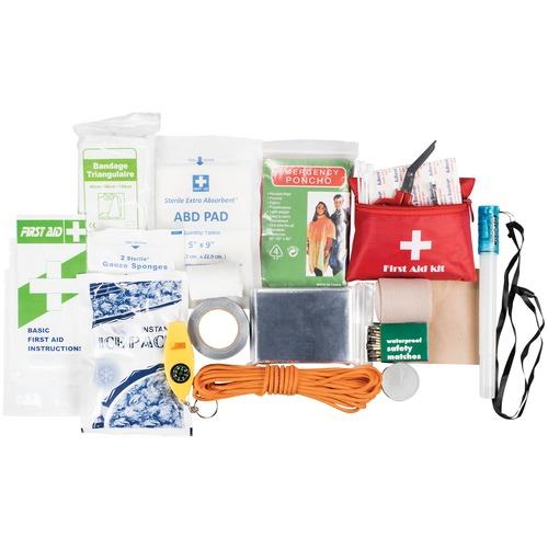Life Gear 41-3820 Miscellaneous Kits Lifegear 41-3820 130-piece Dry Bag First Aid And Survival Kit Non-returnable 413820 035355438208