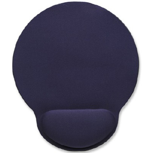 Manhattan 434386 Wrist/Mouse Pads Manhattan Wrist-rest Mouse Pad - 0.16" X 9.49" X 7.99" Dimension - Blue - Gel, Foam - Anti-slip, Fat 766623434386