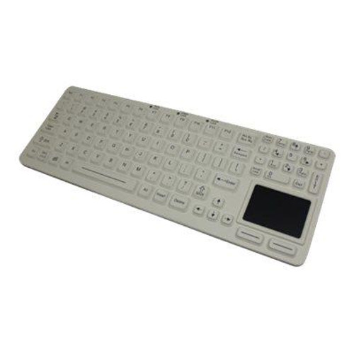 Ikey EKS-97-TP-W Keyboard & Mouse Combos Keyboard Is Designed For Medical And Industrial Environments Fully Sealed,washable (eks-97-tp-w) Eks97tpw 