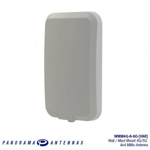 Panorama Antennas WMM4G-6-60-05NJ Antennas Panorama Antennas Wmm4g-6-60 4x4 Mimo 4g/5g Directional Antenna - 617 Mhz To 960 Mhz, 1710 Mhz To 60 Wmm4g66005nj 5055416037671