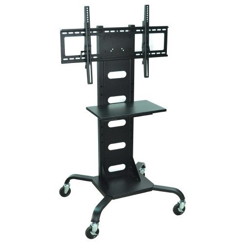 Luxor - H.Wilson WPSMS51 Carts & Dollies Black Mobile Flat Panel Stand (wpsms51) 812552016558