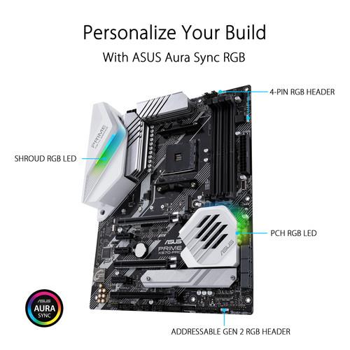 Asus Prime X570-PRO Desktop Motherboard - AMD Chipset - Socket AM4